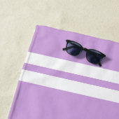 Personalisierte Fußball-Ball-Mädchen Strandtuch (Beispiel)