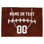 Personalisierte Fußball-Geschenk-Taschen, Ihr Große Geschenktüte (Rückseite)