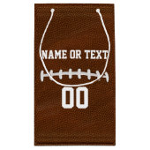 Personalisierte Fußball-Geschenk-Taschen mit Kleine Geschenktüte (Rückseite)