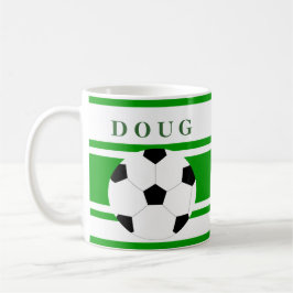 Personalisierte Fußball-Kaffee-Tassen Kaffeetasse