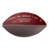 Personalisierte Fußball-Liebe Football (Gedreht 270)