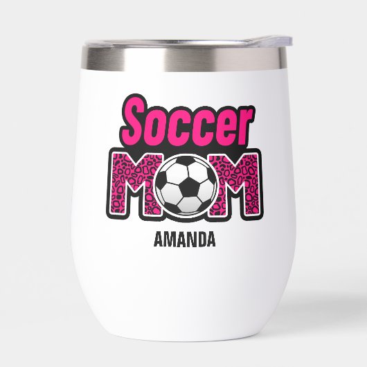 Personalisierte Fußball-Mama Name Muttertag (Links)