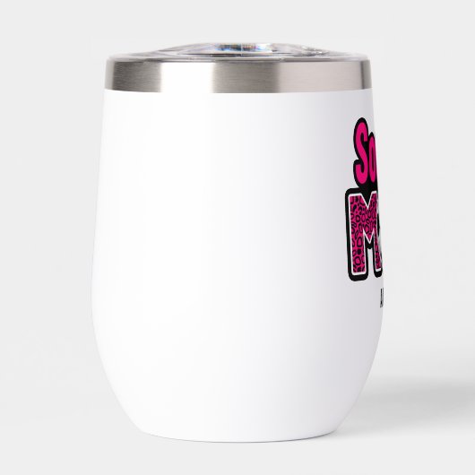 Personalisierte Fußball-Mama Name Muttertag (Vorderseite)