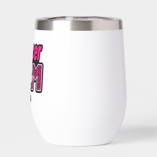 Personalisierte Fußball-Mama Name Muttertag (Rückseite)