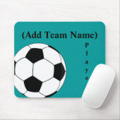Personalisierte Fußball-Mausunterlage Mousepad (Mit Mouse)
