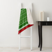 Personalisierte Fußball-Rot, Farbe, Text Sherpadecke (Beispiel)