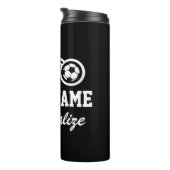 Personalisierte Fußball-Sport-Thermalwäscherin Tas Thermosbecher (Nach rechts gedreht)