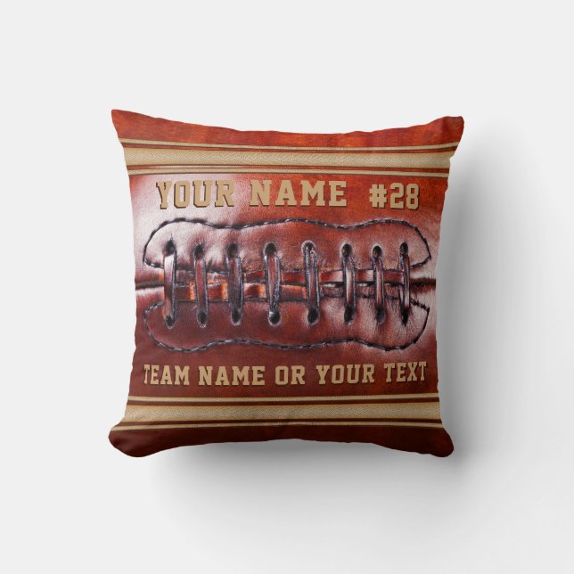 Personalisierte Fußball-Team-Geschenk-cooler Kissen (Vorderseite)