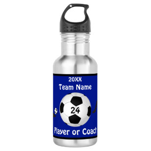 Personalisierte Fußball-Wasser-Flaschen-Spieler, Trinkflasche