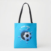 Personalisierte Fußballball-Tasche Tasche (Vorderseite)