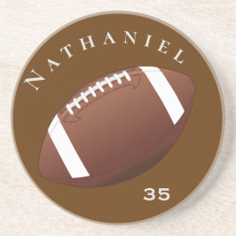 Personalisierte Fußballenthusiasten von Foto und T Getränkeuntersetzer