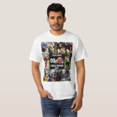 Personalisierte Fußballfotografie T-Shirt (Vorne ganz)