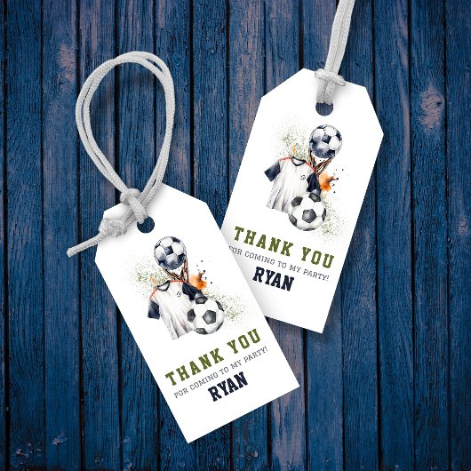 Personalisierte Fußballgeschenke für Jungen Kinder Geschenkanhänger