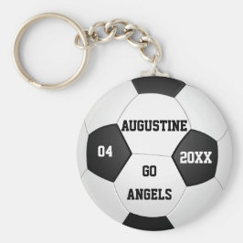 Personalisierte Fußballgeschenke für Jungen und Mä Schlüsselanhänger