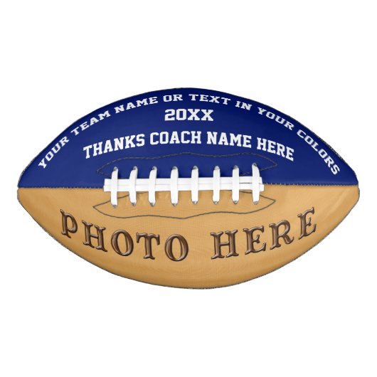 Personalisierte Fußballgeschenke für Reisebusse, F Football (Vorderseite)