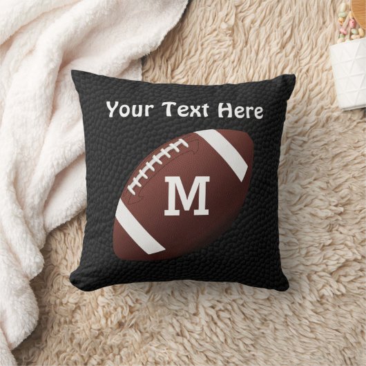 Personalisierte Fußballkissen mit NAME und NUMMER Kissen (Decke)