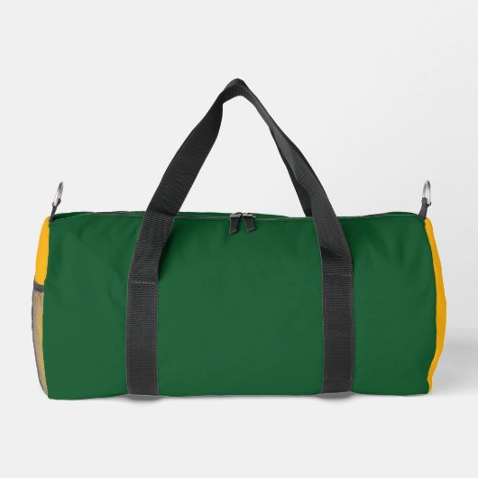 Personalisierte Fußballmannschaft, Trainer oder Sp Duffle Bag (Rückseite)
