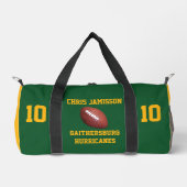 Personalisierte Fußballmannschaft, Trainer oder Sp Duffle Bag (Vorderseite)