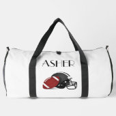 Personalisierte Fußballtasche Duffle Bag (Rückseite)