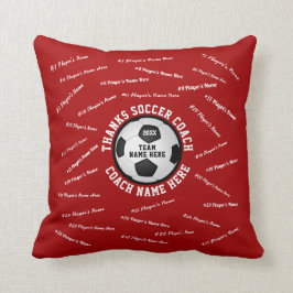 Personalisierte Fußballtrainer-Geschenke, ALLE Spi Kissen