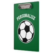 Personalisierte Fußballtrainer-Sportzusätze Klemmbrett (Links)