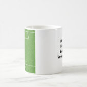 Personalisierte Fußballwelt-Tasse Kaffeetasse (Mittel)