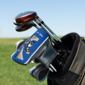 Personalisierte G.O.A.T Putter-Abdeckung Golf Headcover (In Situ)