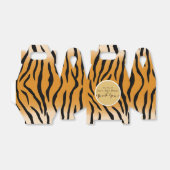 Personalisierte Gabelboxen Tiger Print Geschenkschachtel (Ungefaltet)