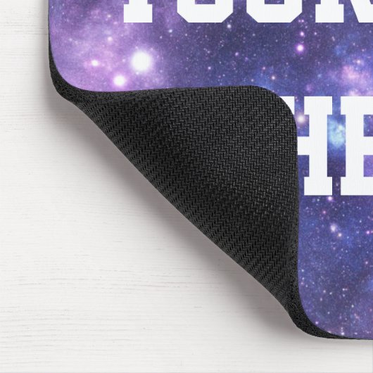 Personalisierte Galaxie Mousepad (Ecke)