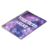 Personalisierte Galaxie Notizblock (Linke Seite)