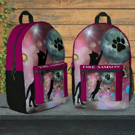 Personalisierte Galaxie Weltraum Wunderbarer Rucks Bedruckter Rucksack