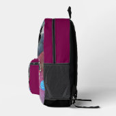 Personalisierte Galaxie Weltraum Wunderbarer Rucks Bedruckter Rucksack (Rechts)