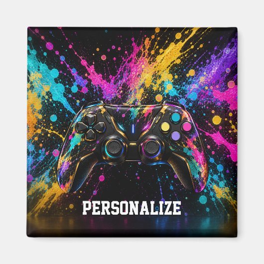 Personalisierte Gaming Magnet (Vorne)