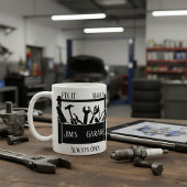 Personalisierte Garage Kaffeetasse