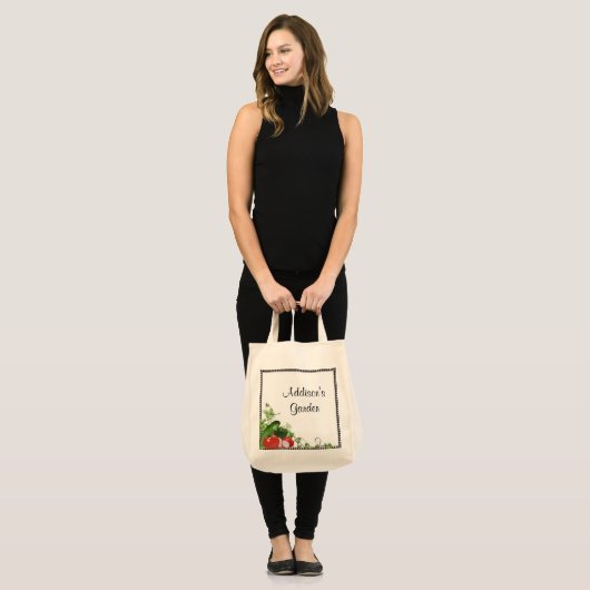 Personalisierte Garten-Tasche Tragetasche (Vorderseite (Model))