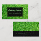 Personalisierte Gartenpflege Visitenkarte (Vorne/Hinten)