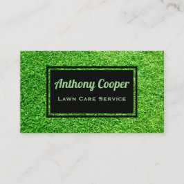 Personalisierte Gartenpflege Visitenkarte