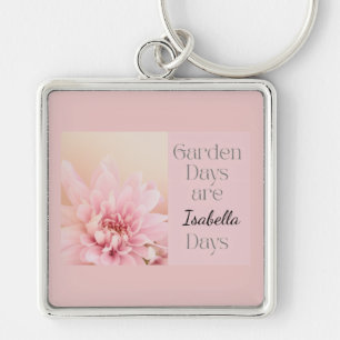 Personalisierte Gartentage, Geschenk für Gartenlie Schlüsselanhänger