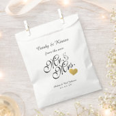 Personalisierte Gastgeschenk Hochzeit Bag Candy Ki Geschenktütchen (Ausgeschnitten)