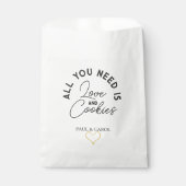 Personalisierte Gastgeschenk Hochzeit Bags Cookies Geschenktütchen (Vorderseite)