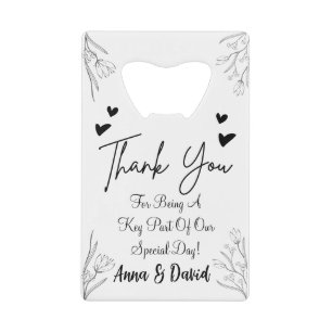 Personalisierte Gastgeschenk Hochzeit Geldbeutel Flaschenöffner