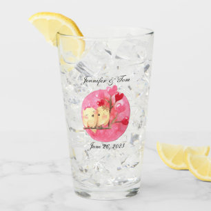 Personalisierte Gastgeschenk Hochzeit Glas