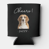 Personalisierte Gastgeschenk Hochzeit Hunde Hausti Dosenkühler (Vorderseite)