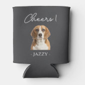 Personalisierte Gastgeschenk Hochzeit Hunde Hausti Dosenkühler (Vorderseite)