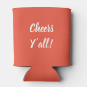 Personalisierte Gastgeschenk Hochzeit kann kühler Dosenkühler (Rückseite)