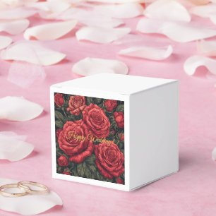 Personalisierte Gastgeschenk Hochzeiten - Blumenmu Geschenkschachtel