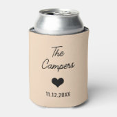 Personalisierte Gastgeschenke Hochzeiten Brautpart Dosenkühler (Kanne Vorderseite)