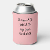 Personalisierte Gastgeschenke Hochzeiten Hochzeits Dosenkühler (Kanne Rückseite)