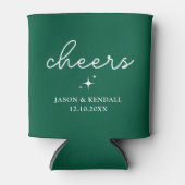 Personalisierte Gastgeschenke Hochzeiten Maßgeschn Dosenkühler (Vorderseite)