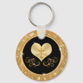 Personalisierte Gastgeschenke zum 50. Jubiläum Schlüsselanhänger (Rückseite)